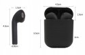 SŁUCHAWKI BEZPRZEWODOWE BLUETOOTH MIKROFON DOUSZNE SPORTOWE + POWERBANK