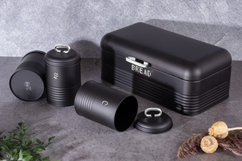 CHLEBAK STALOWY Z 3 POJEMNIKAMI BERLINGER HAUS BLACK SILVER BH-6754 CHLEBAK STALOWY Z 3 POJEMNIKAMI BERLINGER HAUS BLACK SILVER BH-6754