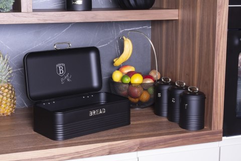 CHLEBAK STALOWY Z 3 POJEMNIKAMI BERLINGER HAUS BLACK SILVER BH-6754 CHLEBAK STALOWY Z 3 POJEMNIKAMI BERLINGER HAUS BLACK SILVER BH-6754