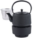 CZAJNICZEK ŻELIWNY Z PODGRZEWACZEM ZAPARZACZ 0.8L KINGHOFF KH-1847 CZAJNICZEK ŻELIWNY Z PODGRZEWACZEM ZAPARZACZ 0.8L KINGHOFF KH-1847