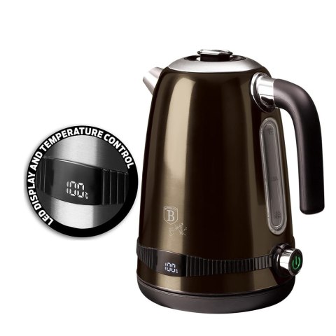 CZAJNIK ELEKTRYCZNY 1.7L Z REGULACJĄ TEMPERATURY BERLINGER HAUS SHINY BLACK BH-9330 CZAJNIK ELEKTRYCZNY 1.7L Z REGULACJĄ TEMPERATURY BERLINGER HAUS SHINY BLACK BH-9330