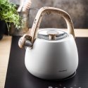 CZAJNIK STALOWY NA GAZ 2.5L INDUKCJA KLAUSBERG KB-7775 KREMOWY MATOWY CZAJNIK STALOWY NA GAZ 2.5L INDUKCJA KLAUSBERG KB-7775 KREMOWY MATOWY