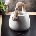 CZAJNIK STALOWY NA GAZ 2.5L INDUKCJA KLAUSBERG KB-7775 KREMOWY MATOWY CZAJNIK STALOWY NA GAZ 2.5L INDUKCJA KLAUSBERG KB-7775 KREMOWY MATOWY