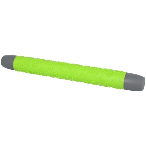 DEKORACYJNY SILIKONOWY WAŁEK DO CIASTA 35,5cm BRUNBESTE BB-3324 ZIELONY DEKORACYJNY SILIKONOWY WAŁEK DO CIASTA 35,5cm BRUNBESTE BB-3324 ZIELONY