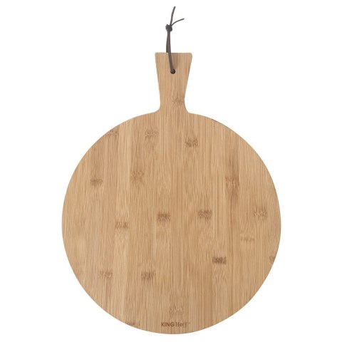 DESKA DO SERWOWANIA PIZZY 30cm BAMBUS KINGHOFF KH-1673 DESKA DO SERWOWANIA PIZZY 30cm BAMBUS KINGHOFF KH-1673