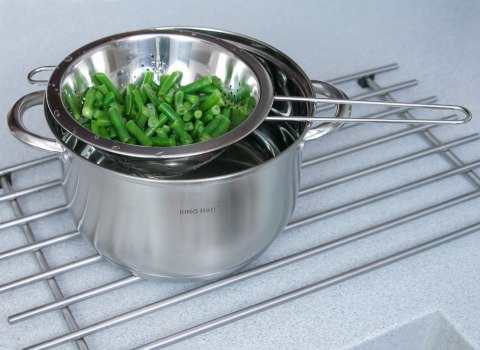 DURSZLAK / CEDZAK Z UCHWYTEM 22cm KiNGHOFF KH-1234 DURSZLAK / CEDZAK Z UCHWYTEM 22cm KiNGHOFF KH-1234