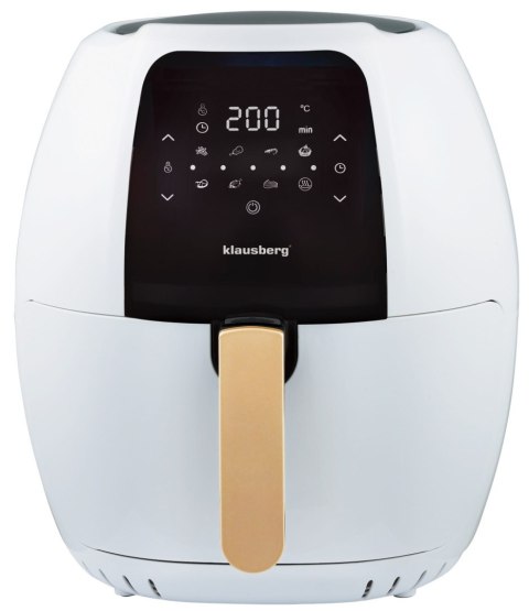 DUŻA FRYTOWNICA BEZTŁUSZCZOWA BIAŁA 7.7L 1800W KLAUSBERG AIR FRYER KB-7709 DUŻA FRYTOWNICA BEZTŁUSZCZOWA BIAŁA 7.7L 1800W KLAUSBERG AIR FRYER KB-7709