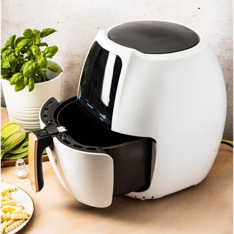 DUŻA FRYTOWNICA BEZTŁUSZCZOWA BIAŁA 7.7L 1800W KLAUSBERG AIR FRYER KB-7709 DUŻA FRYTOWNICA BEZTŁUSZCZOWA BIAŁA 7.7L 1800W KLAUSBERG AIR FRYER KB-7709
