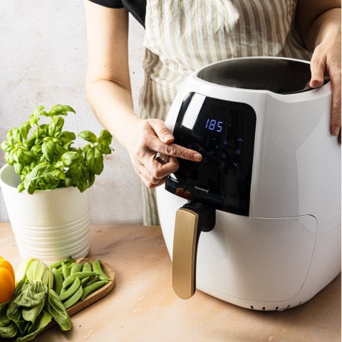 DUŻA FRYTOWNICA BEZTŁUSZCZOWA BIAŁA 7.7L 1800W KLAUSBERG AIR FRYER KB-7709 DUŻA FRYTOWNICA BEZTŁUSZCZOWA BIAŁA 7.7L 1800W KLAUSBERG AIR FRYER KB-7709