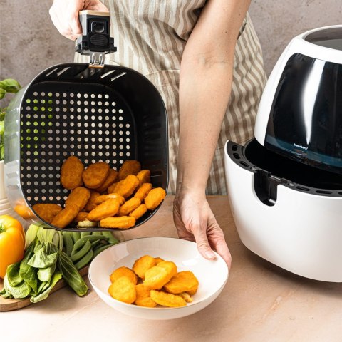 DUŻA FRYTOWNICA BEZTŁUSZCZOWA BIAŁA 7.7L 1800W KLAUSBERG AIR FRYER KB-7709 DUŻA FRYTOWNICA BEZTŁUSZCZOWA BIAŁA 7.7L 1800W KLAUSBERG AIR FRYER KB-7709