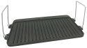 DWUSTRONNA ŻELIWNA PŁYTA GRILLOWA 44CM KiNGHOFF KH-1262 DWUSTRONNA ŻELIWNA PŁYTA GRILLOWA 44CM KiNGHOFF KH-1262
