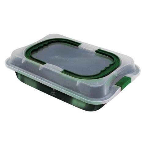 FORMA BLACHA DO PIECZENIA Z POKRYWĄ 36.5X24.5X5.5CM BERLINGER HAUS EMERALD BH-7843 FORMA BLACHA DO PIECZENIA Z POKRYWĄ 36.5X24.5X5.5CM BERLINGER HAUS EMERALD BH-7843