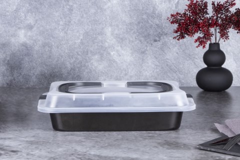 FORMA BLACHA DO PIECZENIA Z POKRYWĄ 36.5X24.5X5.5CM BERLINGER HAUS SHINY BLACK BH-7840 FORMA BLACHA DO PIECZENIA Z POKRYWĄ 36.5X24.5X5.5CM BERLINGER HAUS SHINY BLACK BH-7840