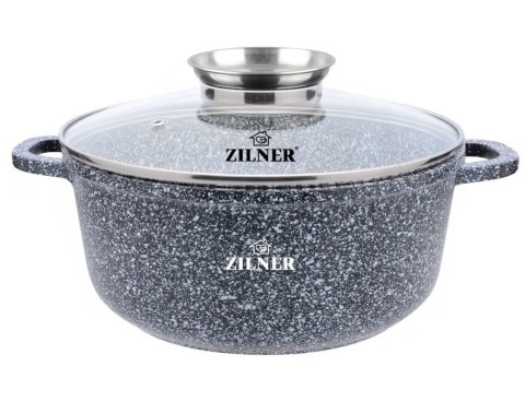 GARNEK MARMUROWY 1.7L 18cm ZILNER GREY ZL-6999 GARNEK MARMUROWY 1.7L 18cm ZILNER GREY ZL-6999