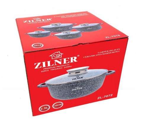 GARNEK MARMUROWY 3.2L / 22cm ZILNER ZL-7089 GARNEK MARMUROWY 3.2L / 22cm ZILNER ZL-7089