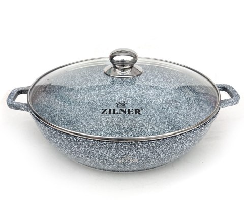 GARNEK MARMUROWY WOK 3.3L 28CM ZILNER ZL-7069 GARNEK MARMUROWY WOK 3.3L 28CM ZILNER ZL-7069