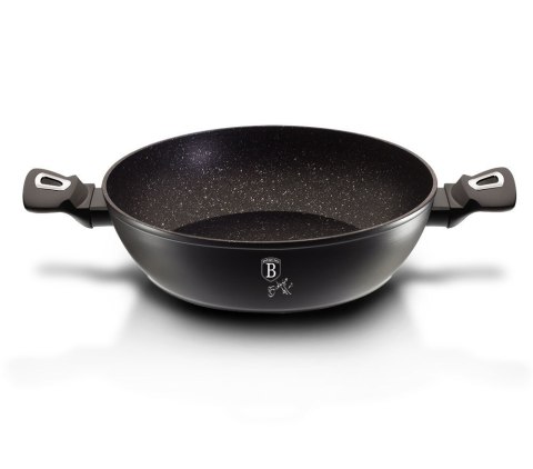 GARNEK PŁASKI 3.8L 28CM BERLINGER HAUS BLACK SILVER BH-1850 GARNEK PŁASKI 3.8L 28CM BERLINGER HAUS BLACK SILVER BH-1850