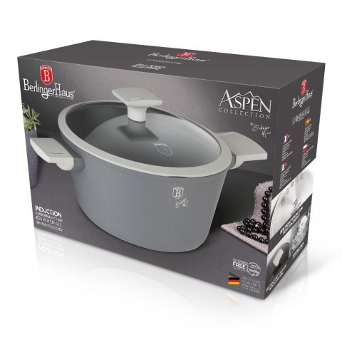 GARNEK Z POW. TYTANOWĄ 24cm 4.1L BERLINGER HAUS ASPEN BH-7067 GARNEK Z POW. TYTANOWĄ 24cm 4.1L BERLINGER HAUS ASPEN BH-7067