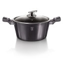 GARNEK Z POWŁ. GRANITOWĄ 2.5L 20cm BERLINGER HAUS Carbon Pro BH-6892