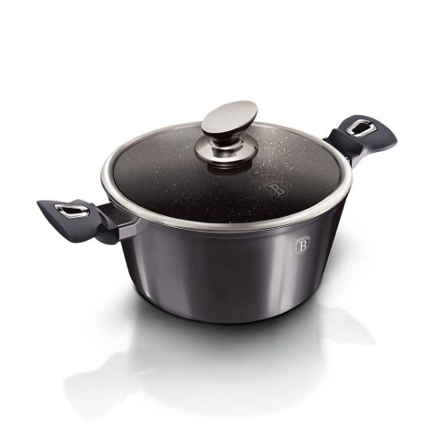 GARNEK Z POWŁ. GRANITOWĄ 2.5L 20cm BERLINGER HAUS Carbon Pro BH-6892 GARNEK Z POWŁ. GRANITOWĄ 2.5L 20cm BERLINGER HAUS Carbon Pro BH-6892