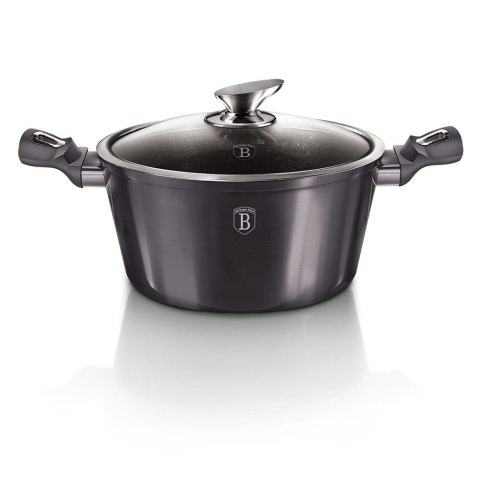 GARNEK Z POWŁ. GRANITOWĄ 6.1L 28cm BERLINGER HAUS Carbon Pro BH-6894 GARNEK Z POWŁ. GRANITOWĄ 6.1L 28cm BERLINGER HAUS Carbon Pro BH-6894