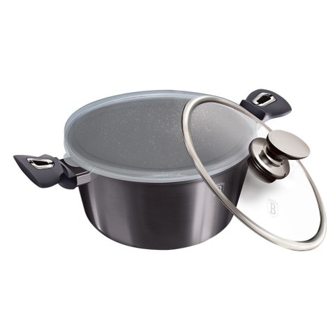 GARNEK Z POWŁ. GRANITOWĄ 6.1L 28cm BERLINGER HAUS Carbon Pro BH-6894 GARNEK Z POWŁ. GRANITOWĄ 6.1L 28cm BERLINGER HAUS Carbon Pro BH-6894