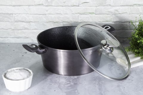 GARNEK Z POWŁOKĄ GRANITOWĄ 8L 30CM BERLINGER HAUS CARBON PRO BH-6924 GARNEK Z POWŁOKĄ GRANITOWĄ 8L 30CM BERLINGER HAUS CARBON PRO BH-6924