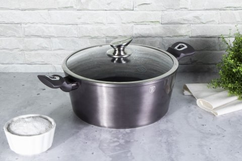 GARNEK Z POWŁOKĄ GRANITOWĄ 8L 30CM BERLINGER HAUS CARBON PRO BH-6924 GARNEK Z POWŁOKĄ GRANITOWĄ 8L 30CM BERLINGER HAUS CARBON PRO BH-6924