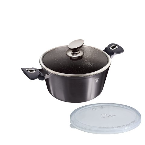 GARNEK Z POWŁOKĄ GRANITOWĄ 8L 30CM BERLINGER HAUS CARBON PRO BH-6924 GARNEK Z POWŁOKĄ GRANITOWĄ 8L 30CM BERLINGER HAUS CARBON PRO BH-6924