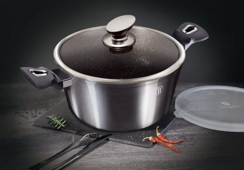 GARNEK Z POWŁOKĄ GRANITOWĄ 8L 30CM BERLINGER HAUS CARBON PRO BH-6924 GARNEK Z POWŁOKĄ GRANITOWĄ 8L 30CM BERLINGER HAUS CARBON PRO BH-6924