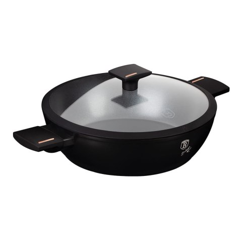 GARNEK Z POWŁOKĄ TYTANOWĄ NISKI 28CM 3.8L BERLINGER HAUS MONACO BH-7090 GARNEK Z POWŁOKĄ TYTANOWĄ NISKI 28CM 3.8L BERLINGER HAUS MONACO BH-7090