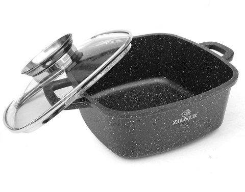 GARNEK z POWŁOKĄ MARMUROWĄ 3.5L 22cm BRYTFANNA ZILNER ZL- 9009 GARNEK z POWŁOKĄ MARMUROWĄ 3.5L 22cm BRYTFANNA ZILNER ZL- 9009