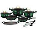 GARNKI 12 EL. BERLINGER HAUS METALLIC EMERALD LINE BH-6066