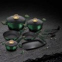 GARNKI 12 EL. BERLINGER HAUS METALLIC EMERALD LINE BH-6066