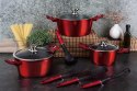 GARNKI BERLINGER HAUS 17 ELE METALLIC BURGUNDY BH-6162