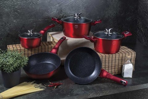 GARNKI BERLINGER HAUS 17 ELE METALLIC BURGUNDY BH-6162 GARNKI BERLINGER HAUS 17 ELE METALLIC BURGUNDY BH-6162