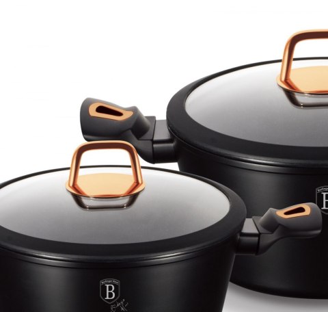 GARNKI BERLINGER HAUS BLACK ROSE LINE 10 ELE BH-1645-N GARNKI BERLINGER HAUS BLACK ROSE LINE 10 ELE BH-1645-N