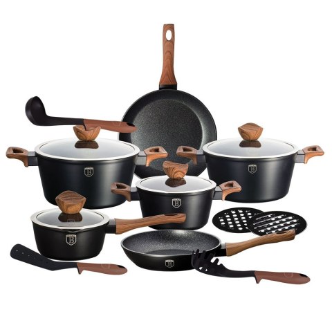 GARNKI BERLINGER HAUS EBONY ROSEWOOD 15 ELE BH-1537 GARNKI BERLINGER HAUS EBONY ROSEWOOD 15 ELE BH-1537