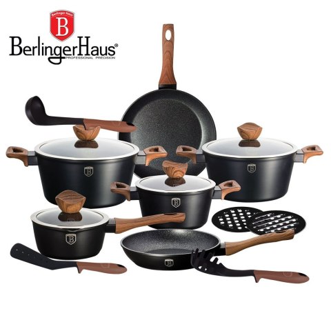GARNKI BERLINGER HAUS EBONY ROSEWOOD 15 ELE BH-1537 GARNKI BERLINGER HAUS EBONY ROSEWOOD 15 ELE BH-1537