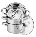 GARNKI DO GOTOWANIA NA PARZE 7L 4 ELE 20CM KiNGHOFF KH-3321 GARNKI DO GOTOWANIA NA PARZE 7L 4 ELE 20CM KiNGHOFF KH-3321