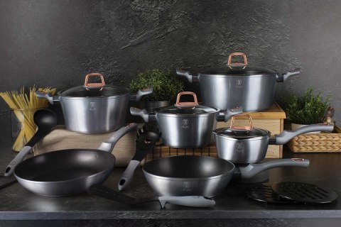 GARNKI TYTANOWE 12 EL. BERLINGER HAUS METALLIC MOONLIGHT BH-6021 GARNKI TYTANOWE 12 EL. BERLINGER HAUS METALLIC MOONLIGHT BH-6021