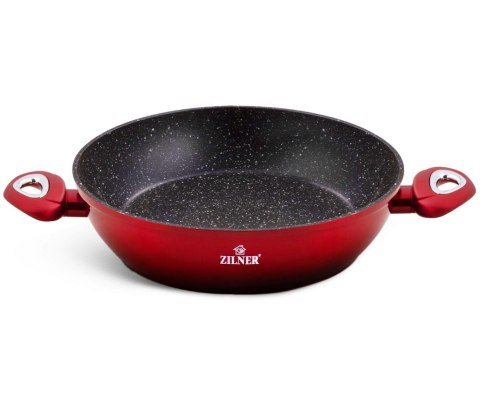 GARNKI z POWŁOKĄ GRANITOWĄ 15 ELE. ZILNER CHERRY RED NOIR ZL-8520 GARNKI z POWŁOKĄ GRANITOWĄ 15 ELE. ZILNER CHERRY RED NOIR ZL-8520