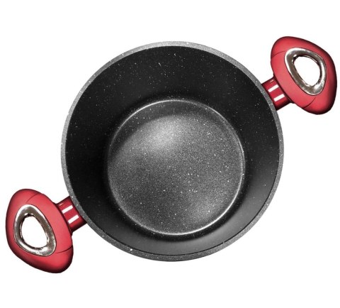 GARNKI z POWŁOKĄ GRANITOWĄ 8 EL. ZILNER CHERRY RED ZL-8551 GARNKI z POWŁOKĄ GRANITOWĄ 8 EL. ZILNER CHERRY RED ZL-8551