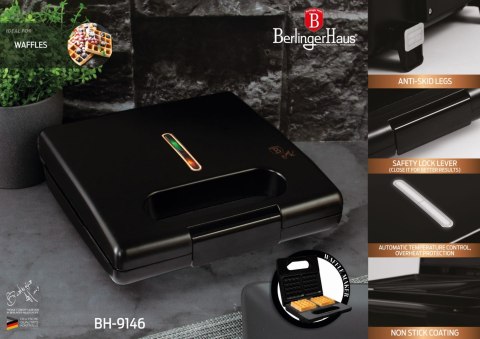 GOFROWNICA OPIEKACZ DO GOFRÓW BERLINGER HAUS BLACK ROSE BH-9146 GOFROWNICA OPIEKACZ DO GOFRÓW BERLINGER HAUS BLACK ROSE BH-9146
