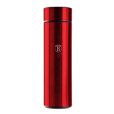 INTELIGENTNY TERMOS STALOWY 0.45L Z WSKAŹNIKIEM TEMPERATURY LED BERLINGER HAUS BURGUNDY BH-7955 INTELIGENTNY TERMOS STALOWY 0.45L Z WSKAŹNIKIEM TEMPERATURY LED BERLINGER HAUS BURGUNDY BH-7955