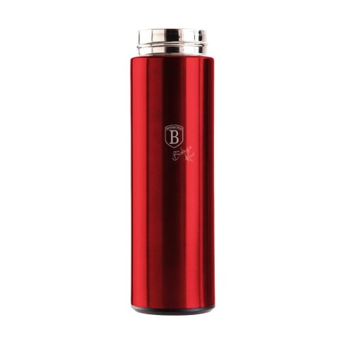 INTELIGENTNY TERMOS STALOWY 0.45L Z WSKAŹNIKIEM TEMPERATURY LED BERLINGER HAUS BURGUNDY BH-7955 INTELIGENTNY TERMOS STALOWY 0.45L Z WSKAŹNIKIEM TEMPERATURY LED BERLINGER HAUS BURGUNDY BH-7955