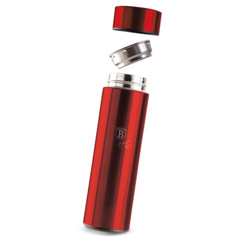INTELIGENTNY TERMOS STALOWY 0.45L Z WSKAŹNIKIEM TEMPERATURY LED BERLINGER HAUS BURGUNDY BH-7955 INTELIGENTNY TERMOS STALOWY 0.45L Z WSKAŹNIKIEM TEMPERATURY LED BERLINGER HAUS BURGUNDY BH-7955