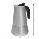 KAWIARKA ESPRESSO KiNGHOFF 450ml (9 FILIŻANEK) KH-1046 KAWIARKA ESPRESSO KiNGHOFF 450ml (9 FILIŻANEK) KH-1046