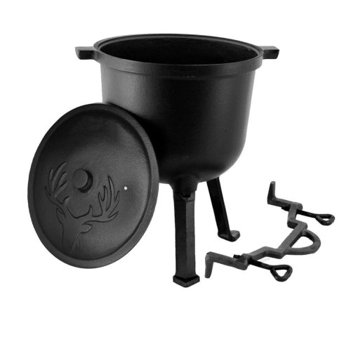 KOCIOŁEK ŻELIWNY MYŚLIWSKI 8L ZILNER ZL-5503 KOCIOŁEK ŻELIWNY MYŚLIWSKI 8L ZILNER ZL-5503