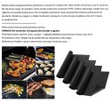 KOMPLET 4 MAT DO GRILLA BBQ 40 X 30 CM MATY NIEPRZYWIERAJĄCE PTFE BRUNBESTE BB-3367 KOMPLET 4 MAT DO GRILLA BBQ 40 X 30 CM MATY NIEPRZYWIERAJĄCE PTFE BRUNBESTE BB-3367